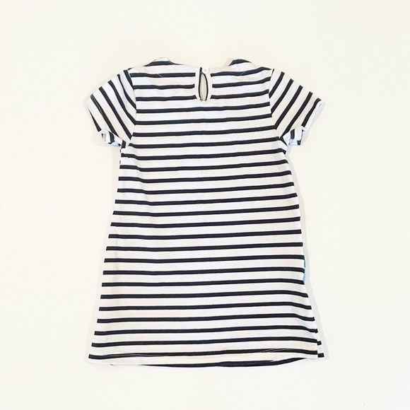 Girl’s 3T striped rainbow dress - Picture 5 of 7